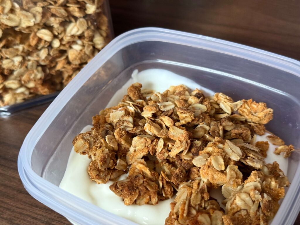 high protein granola recept házilag