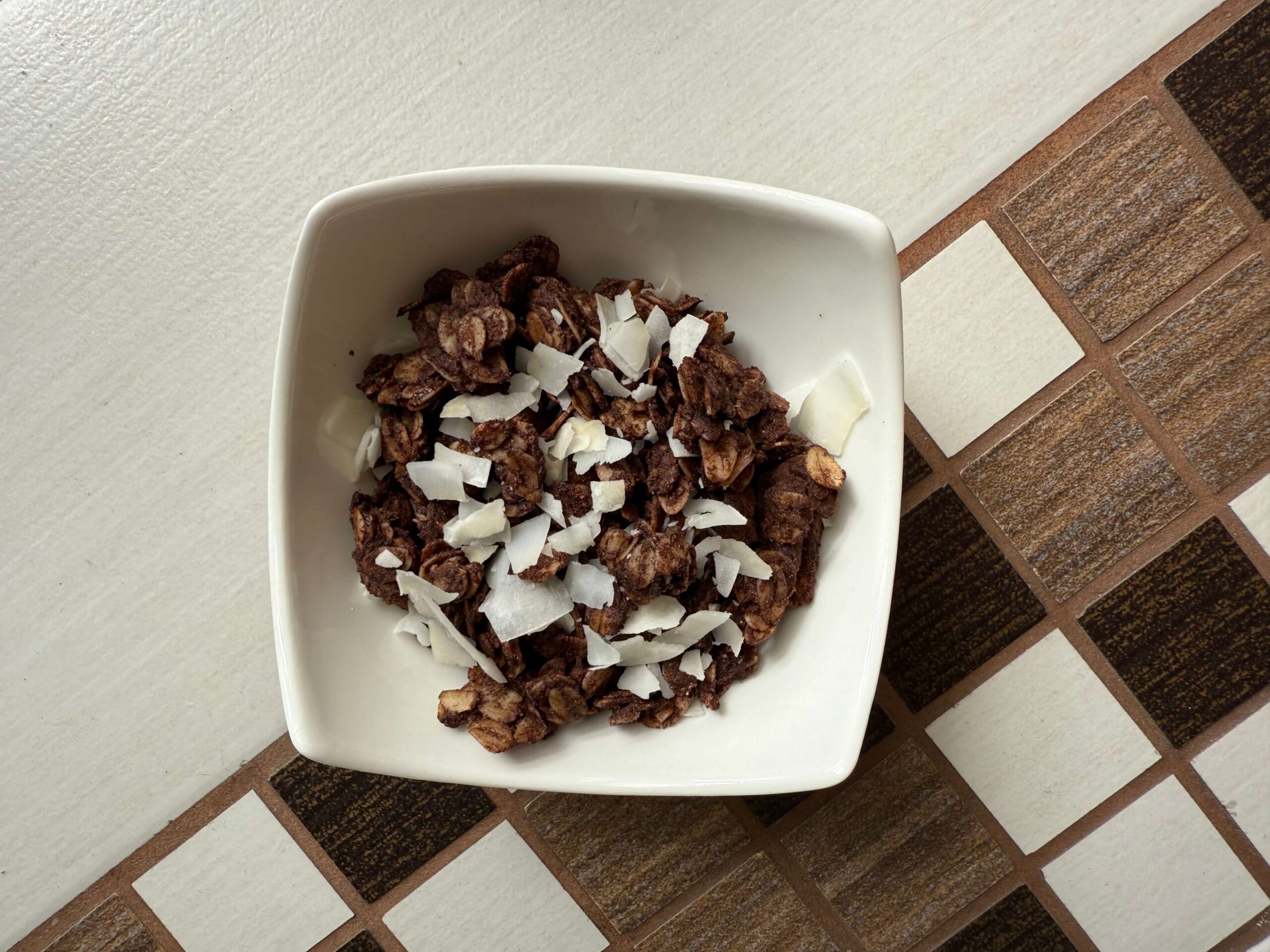 kakaós granola recept házilag - csokis müzli otthon, egyszerűen