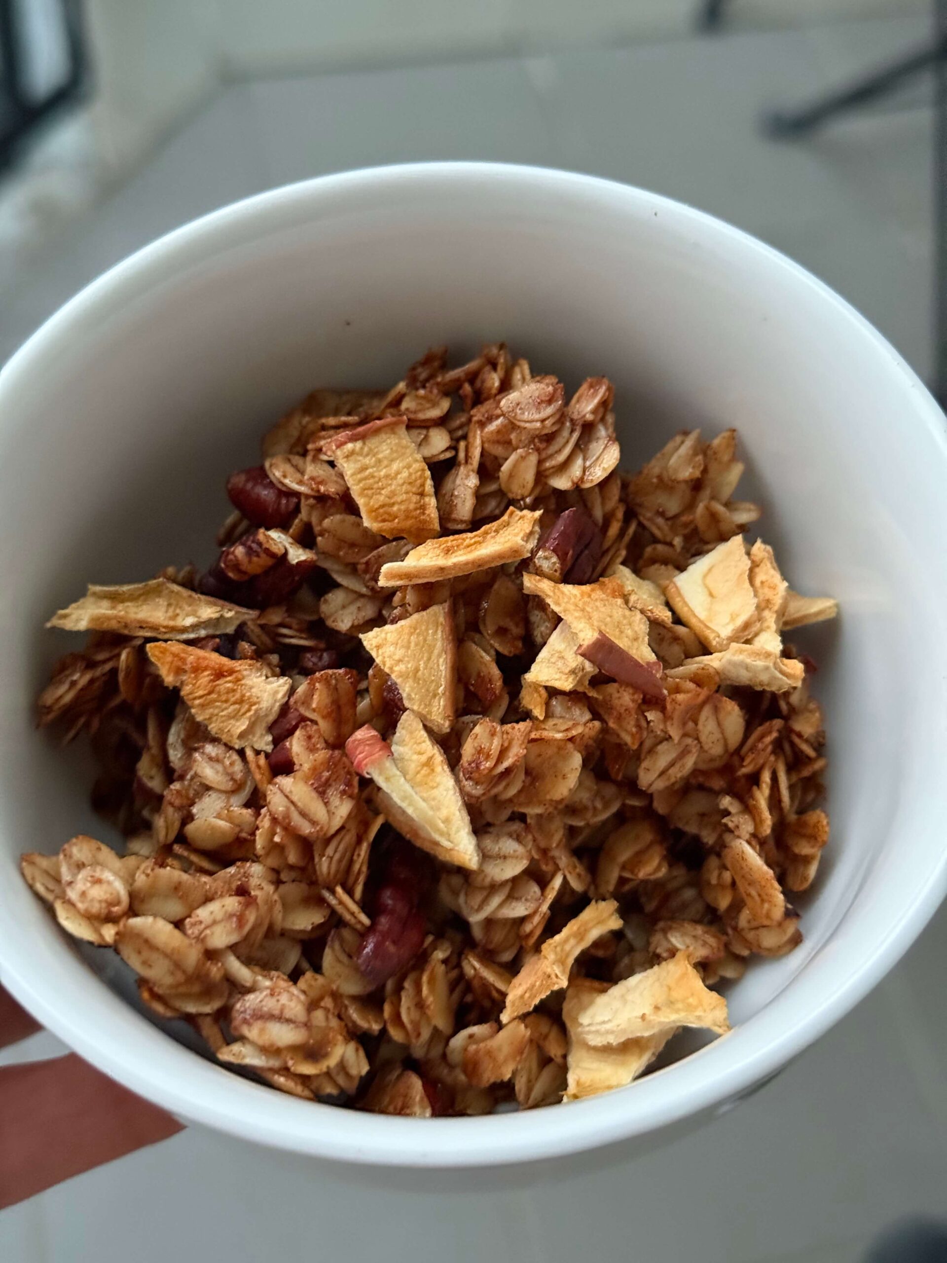 almás fahéjas granola recept házilag