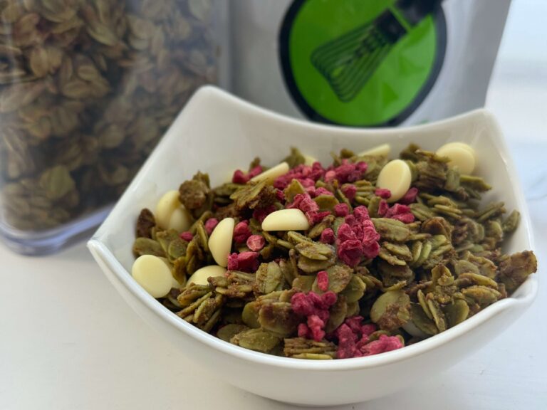 matcha granola recept házilag